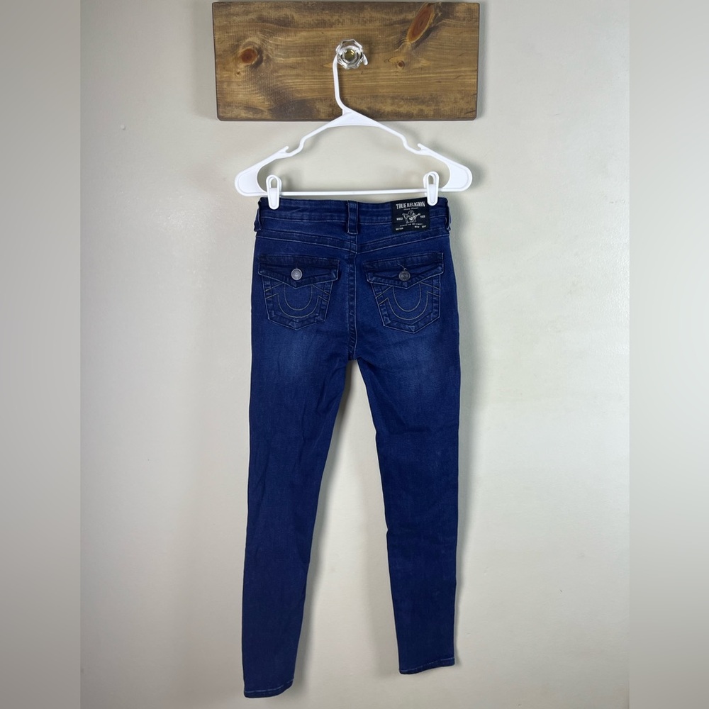 True Religion Halle High Rise Super Skinny size 25 jeans (with stretch)